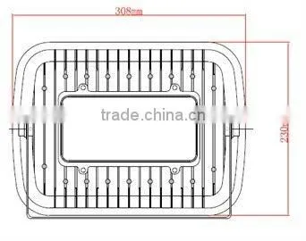 High Quality 30w 50w 70w Led Spot Light , OUTWALL Lights (TUV,CE,ISO9000,RoHS,5Year Warranty)