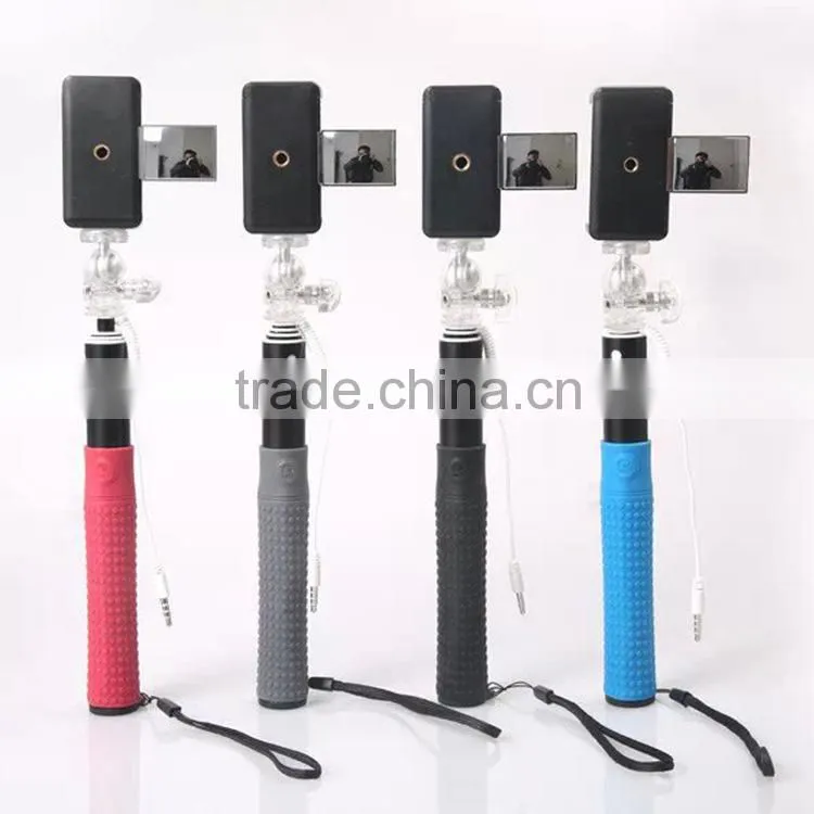 wholesales factory price portable flexible selfie monopod