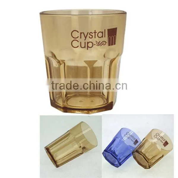500ml Plastic drinking glass whisky cups