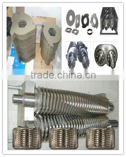 China supplier plastic bottle shredder/ cutting machine with reasonable price