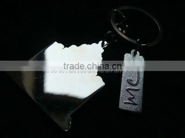 Hot selling fashion crystal key chain