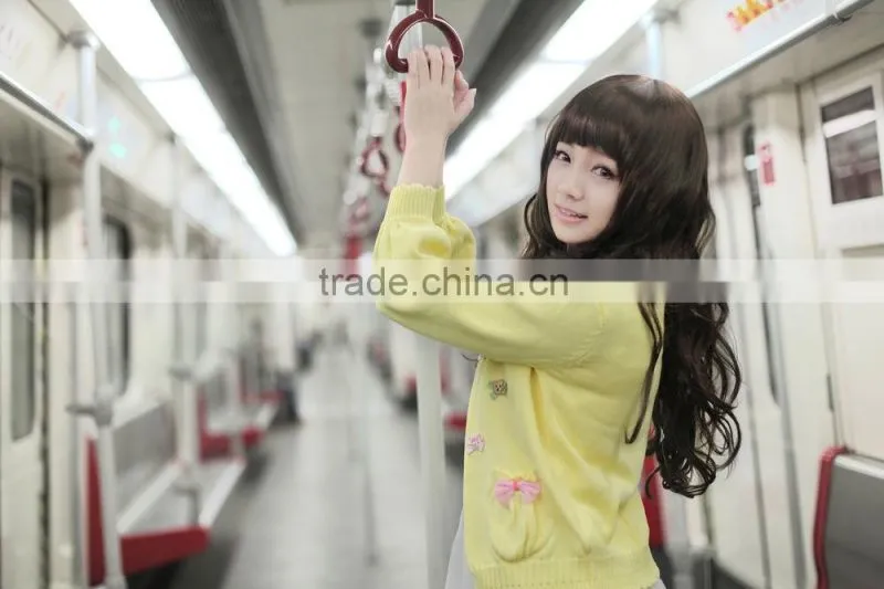 2015 beautiful fiber synthetic cheap fashion wig