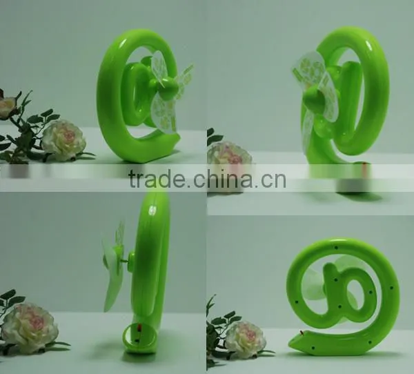2014newest style @-Era Portable USB Fan,Summer gift Fan,factory hot selling notebook USB fan.