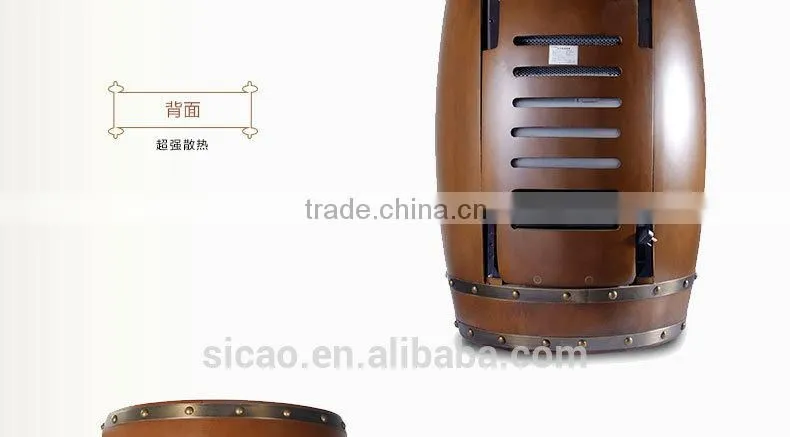 wooden barrel cooler