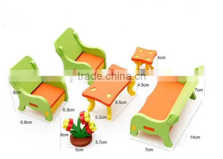2016 hot design colorful wooden drawing room jigsaw puzzle for kids