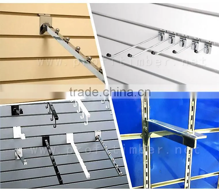 Profitimber Metal Aluminum Slat Wall Hooks