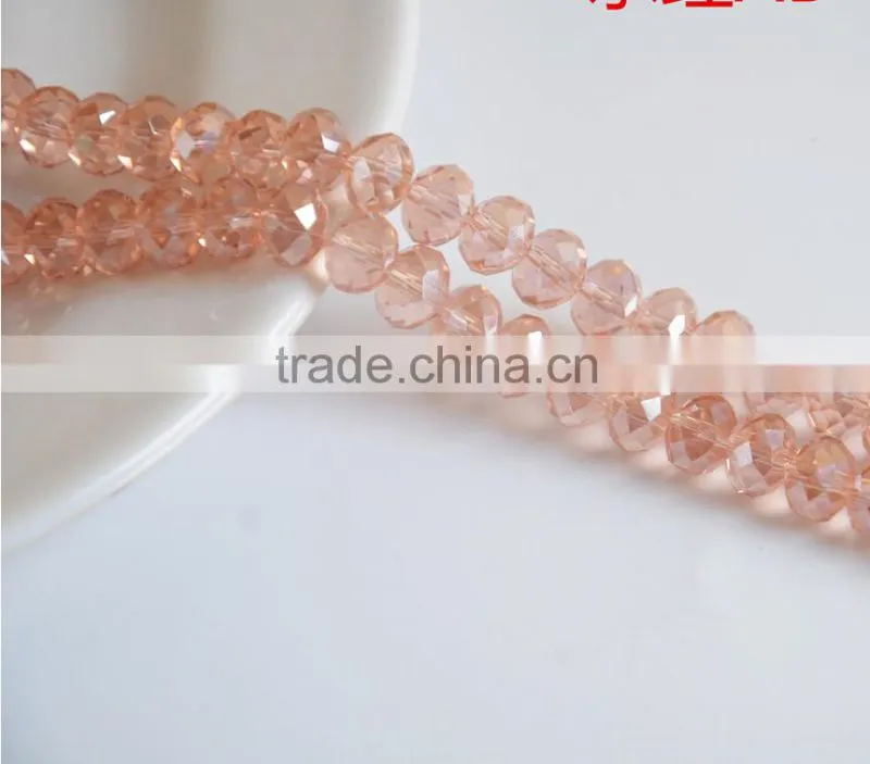 8mm Special design flat crystal beads for home decotaction