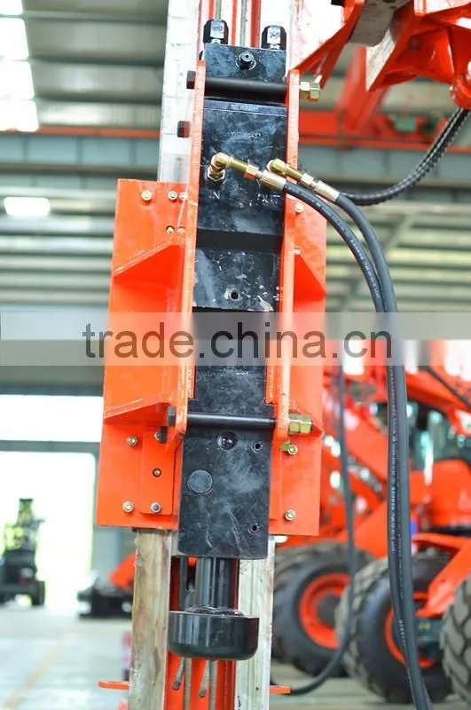 Solar pile driving Pile driving machine PD4000 Ground Screw Pile Driver