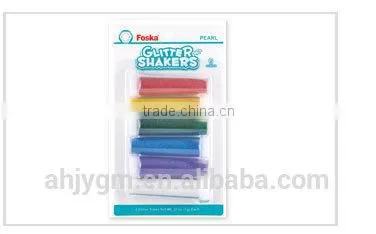 Blister Card Packing Coloful Decoration Glitter Powder
