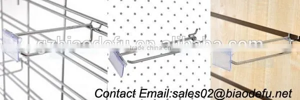 Metal /Iron euro pegboard display hook