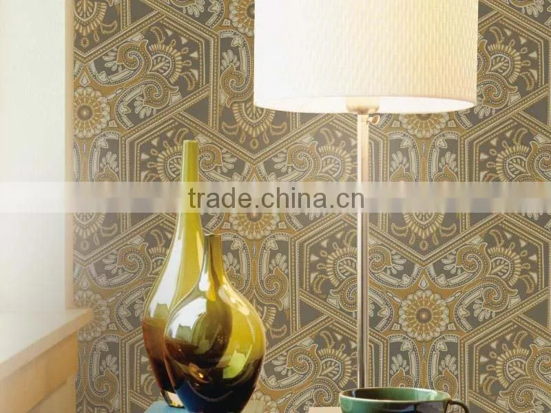 simple fashion luxury non-woven wallpaper