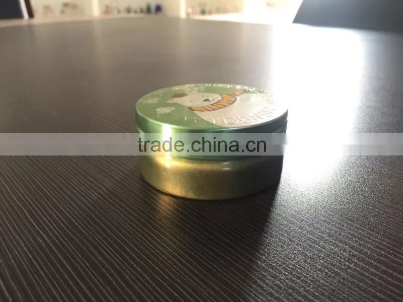 alibaba supplier cosmetic aluminum jar with plastic inner