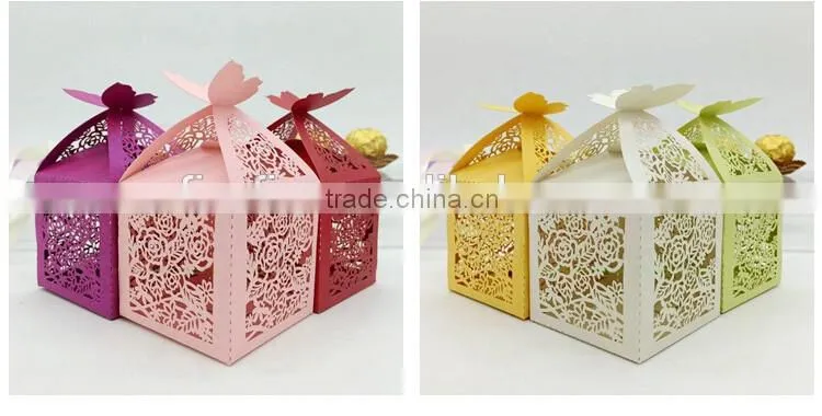 Hot sale wedding favour packaging box wedding favor box