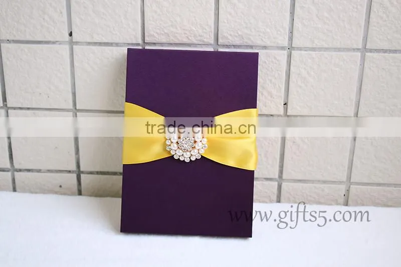 Custom Handmade Elegant wedding gift boxes for invitaions