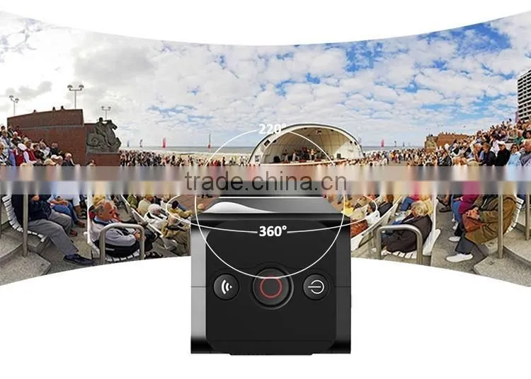 Panoramic Sport DV Action Camera Ultra HD 4K 1.5 Inch LCD IMX179 support TF card storage max 64GB