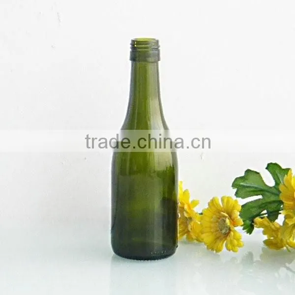 Green 100ml olive oil glass bottles wholesale