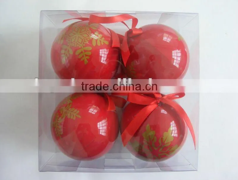 Christmas Decoration Supplies Plastic Christmas Balls