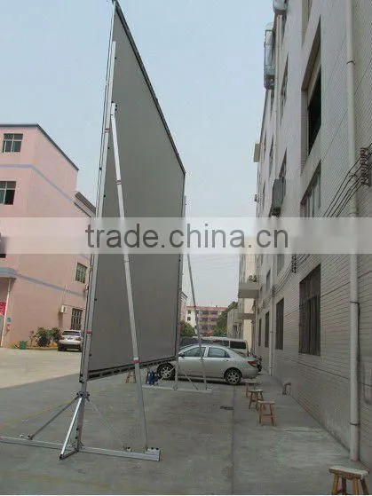 VICTORY Easy install fast fold screen/Quick fold projection screen