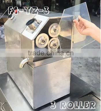 Hot Sale F1-YZ-5 Roller- Sugarcane Extract Top Table sugar cane juice machine