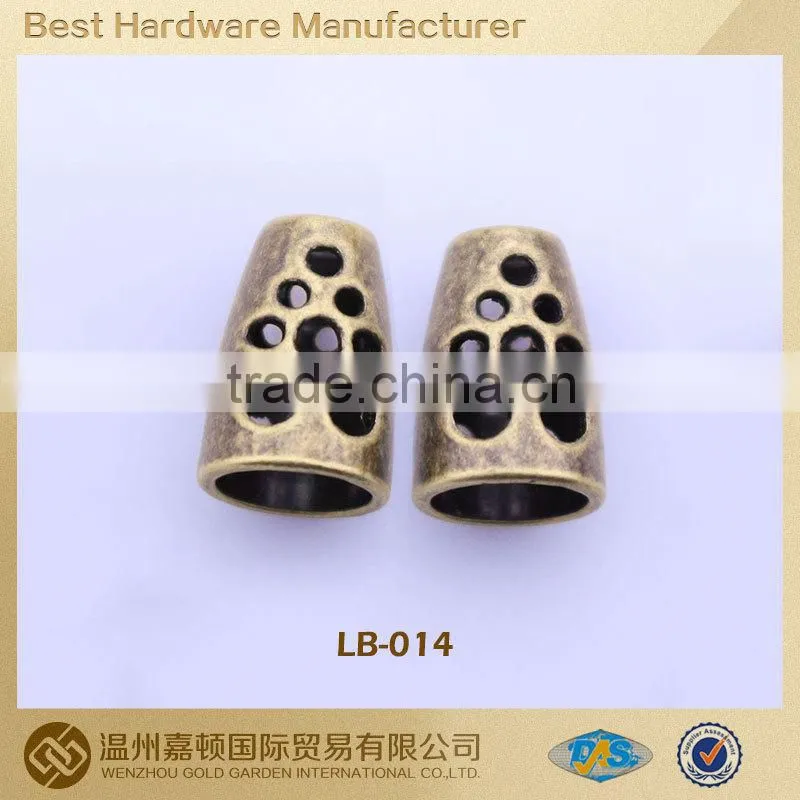 top grade transparent cord end for clothes