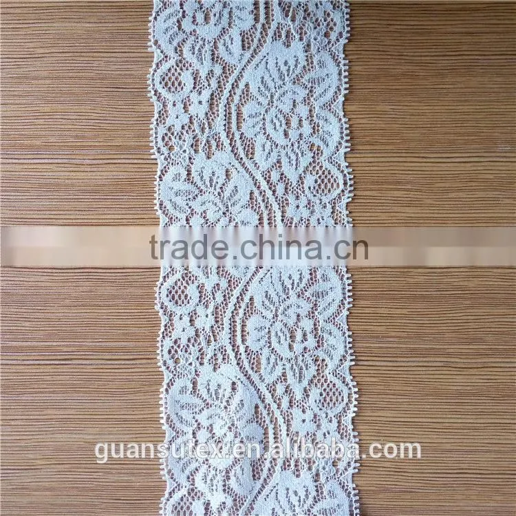 Heavy African Lace Fabric Swiss Voile Timming Lace For Women's Dresses