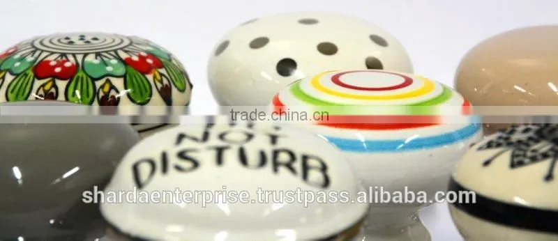 Designer Ceramic Mortis Knob