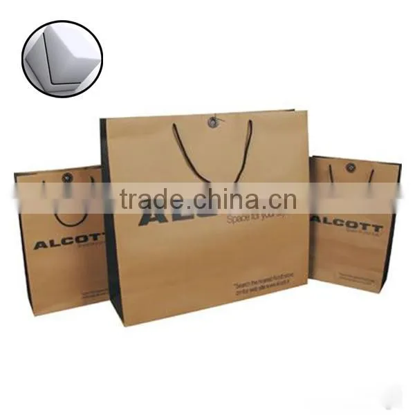 China supplier gift paper bag decorative packaging made to order