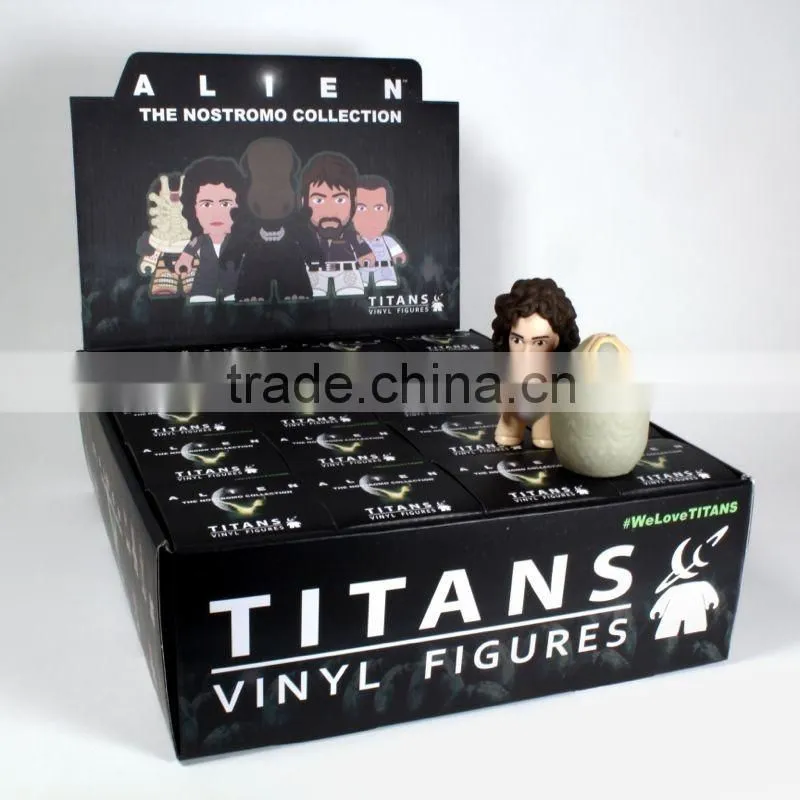 OEM plastic action figure miniature Alien Titans lovely production for child