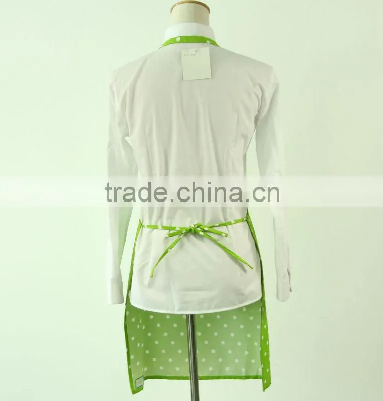 Polka Dot Printed Kitchen Cooking Apron