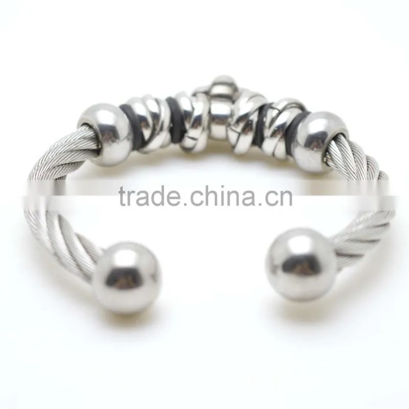 large cuff open bangles men for promotion