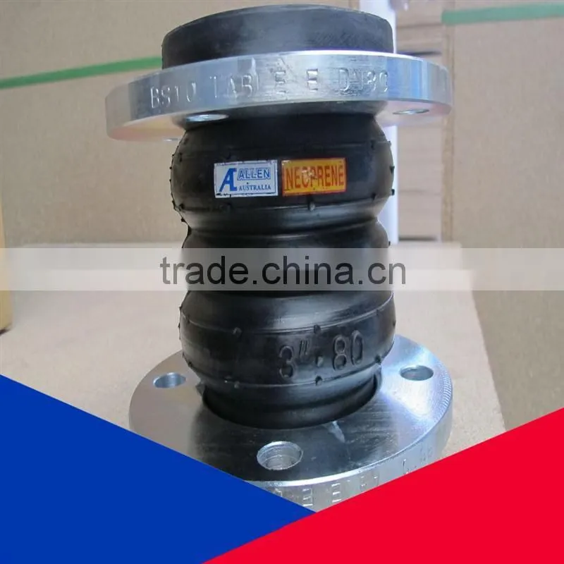 casting flange Double Sphere galvanized pipe fittings Convenient pipe connection