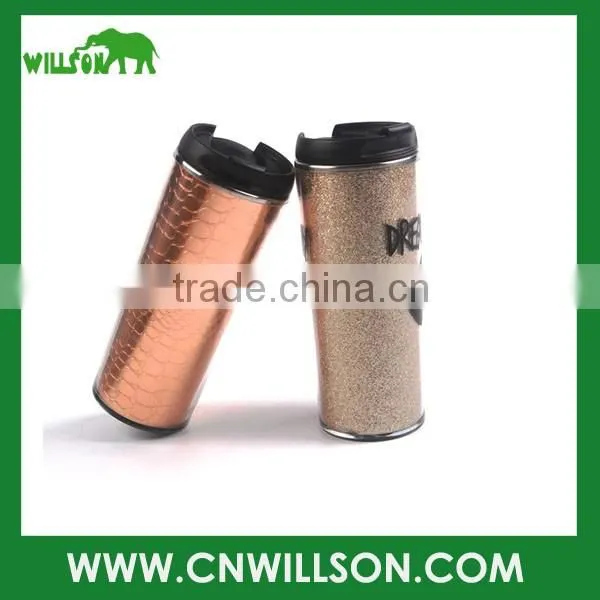 400ml paper insert coffee tumbler DIY tumbler custom printed coffee mugs