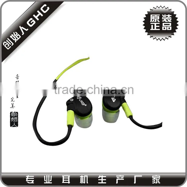 3.5mm connect heart shape earphone waterproof