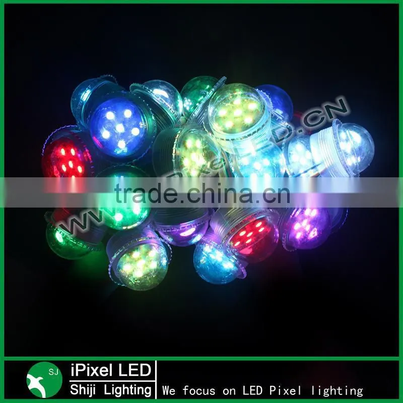 dc12v /dc24v 35mm rgb led pixel 6led and 9led amusement park carousel
