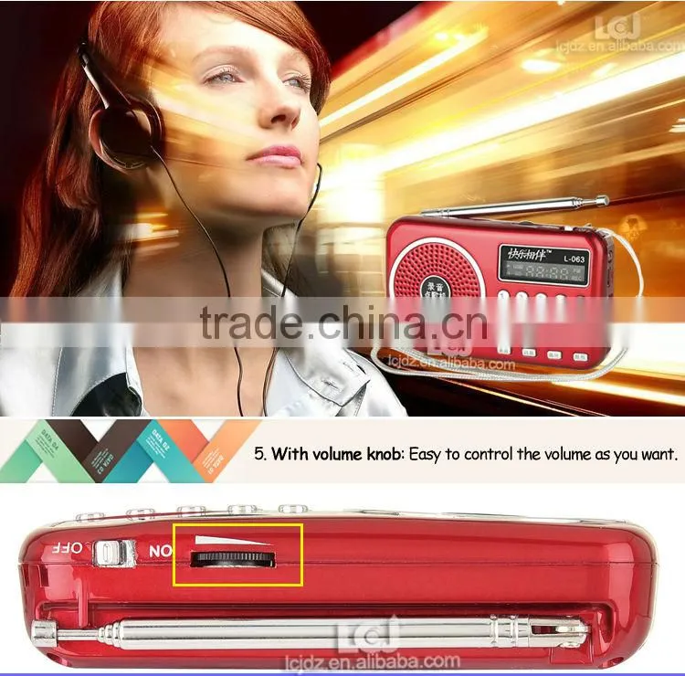 L-063 mini portable music speakers