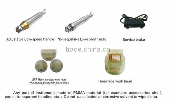 Factory price!!!rf fractional microneedle for Whiten Skin & Restore Skin Elasticity