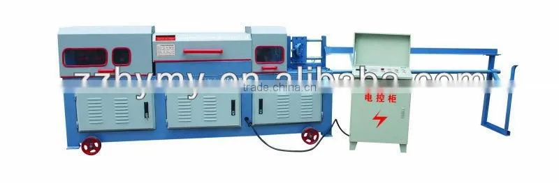 High capacity wire straighten and cut machines