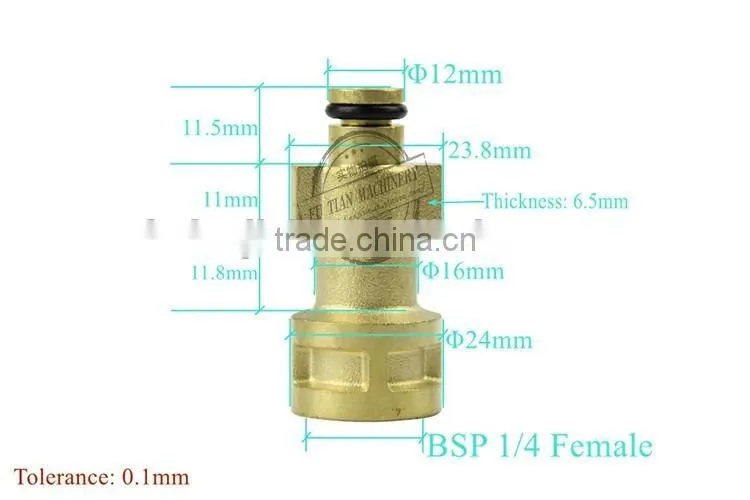 FT-K13 FUTIANYING Wholesale foam lance connector