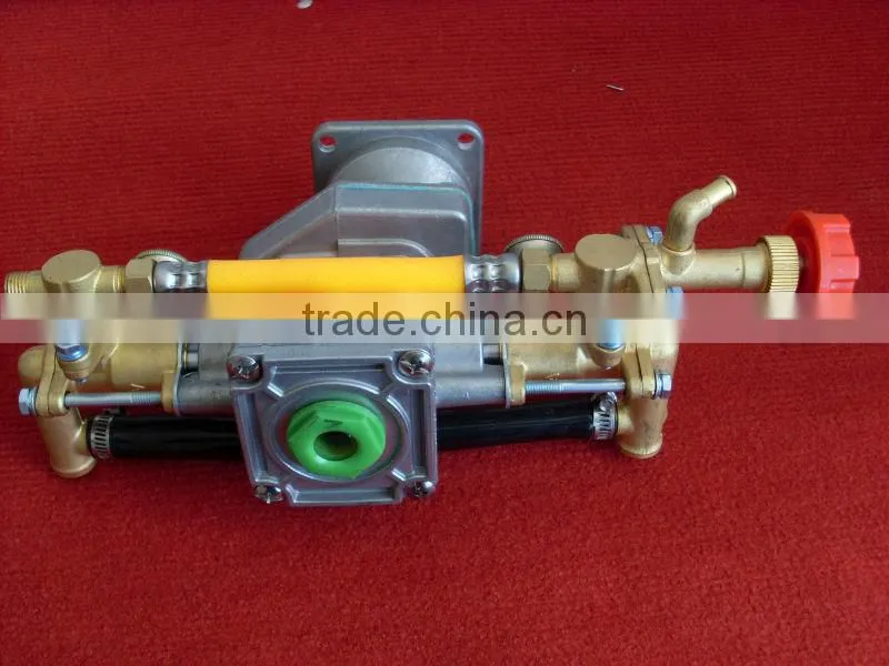 Gasoline power sprayer.