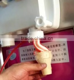 china CE certification cheap price commercial electric soft serve ice cream machine for sale