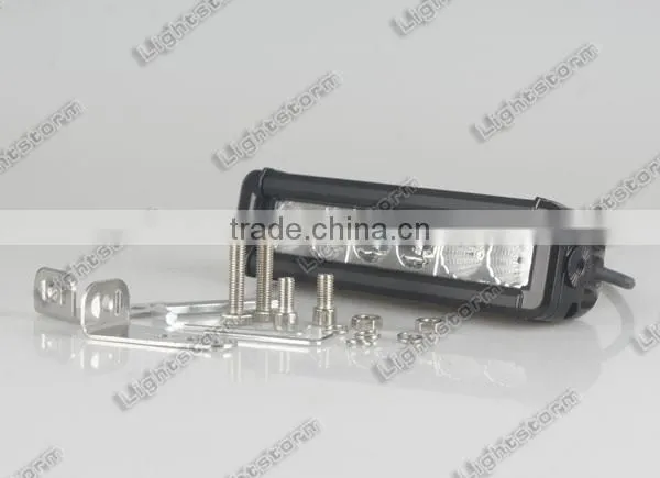 single row 30w cree led light bar off road, extra bright car led bar lights 30w
