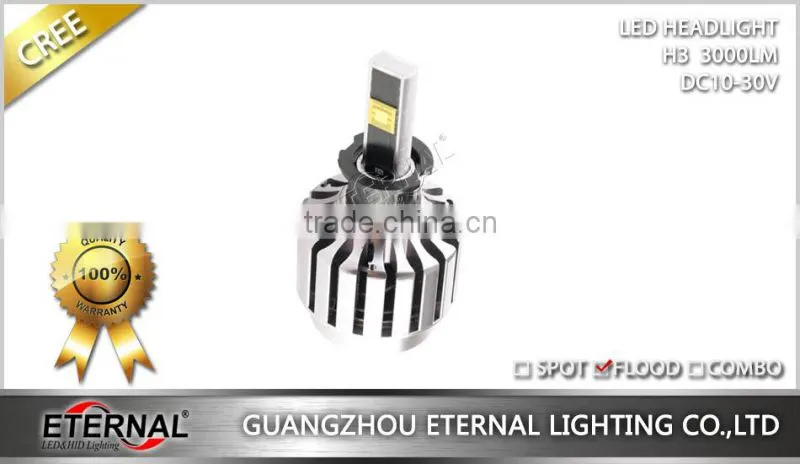 H1 H3 H4 H7 H11 9005 9006 high power led replacement headlight bulb kit for motorcycle automotive offroad 4x4 racing vehicles