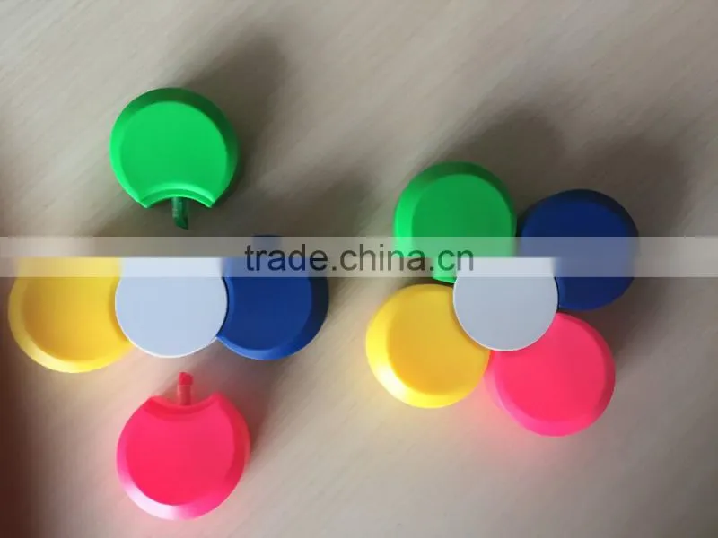 4C flower shape highlighter marker pen set