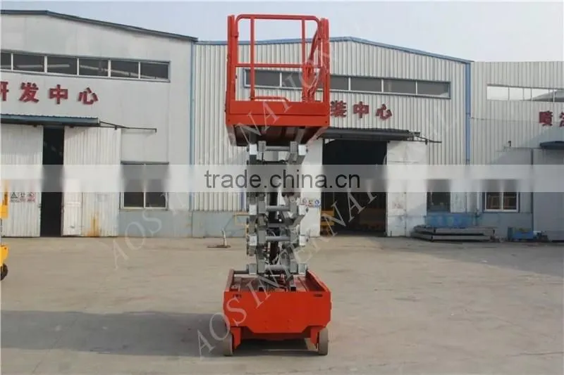 Small Type Self-propelled Electric Scissor Lift Machine