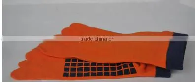 latex toe socks/funny toe socks