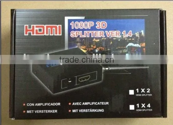 Hot Product 1080P HD 1x2 Port Splitter Transfer TV Cheaper High Speed Two Outputs Cable TV Splitter