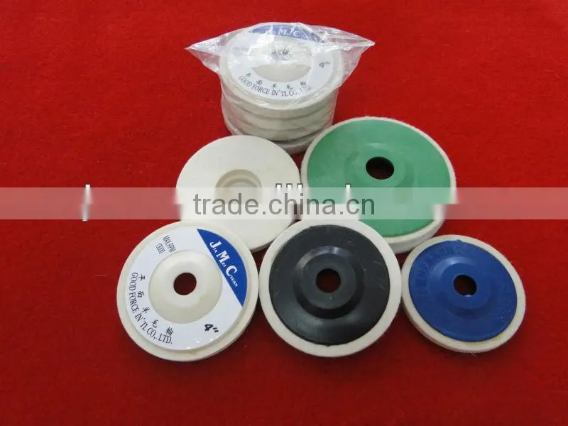 Wool Felt Polishing Pad Used for polishing marble metal glass diamond