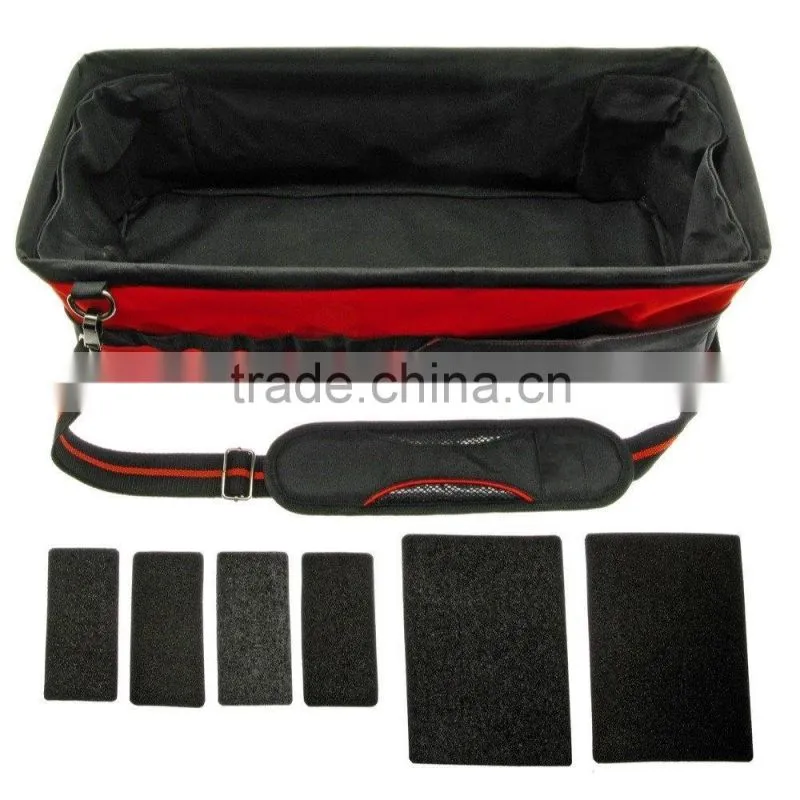 Car trunk organizer box and tool carrier