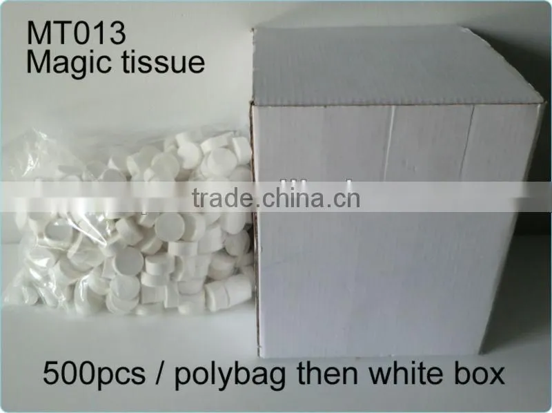 Cheap Promotional Super Magic Compressed Facial Tissue