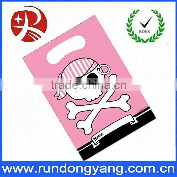 Plastic Trick Or Treat Die Cut Gift Bag For Child Wholesale